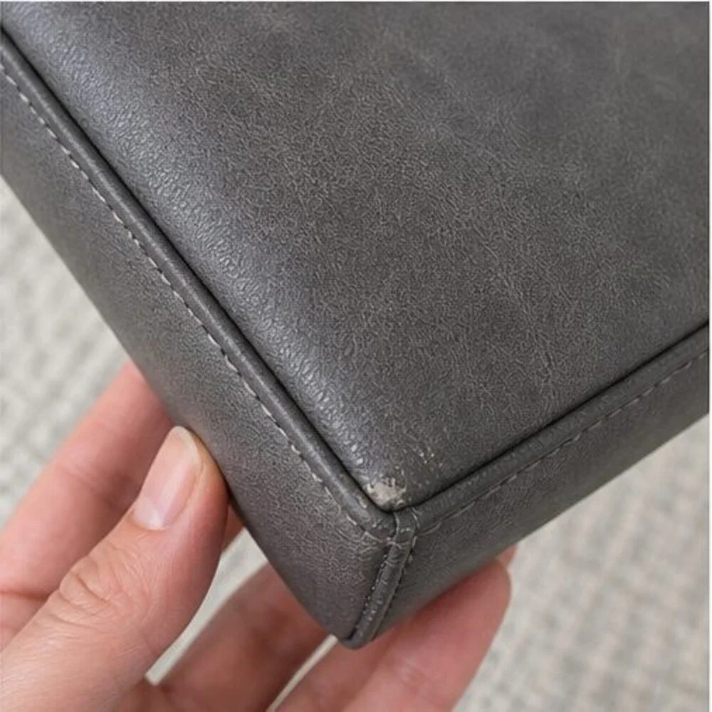 Stone Vegan Leather Bag